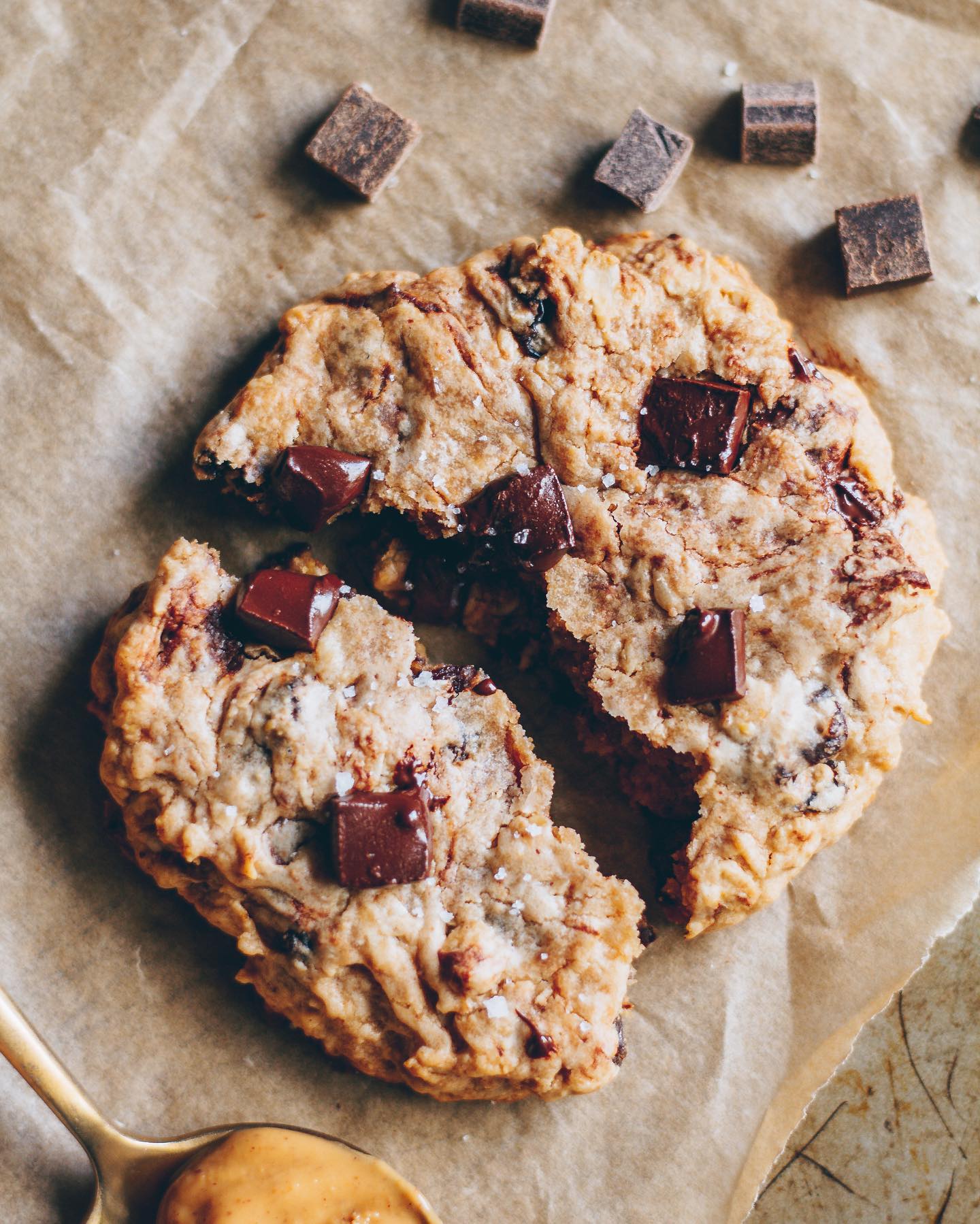 Irresistible Single-Serving Oatmeal Raisin Chocolate Chip Cookie