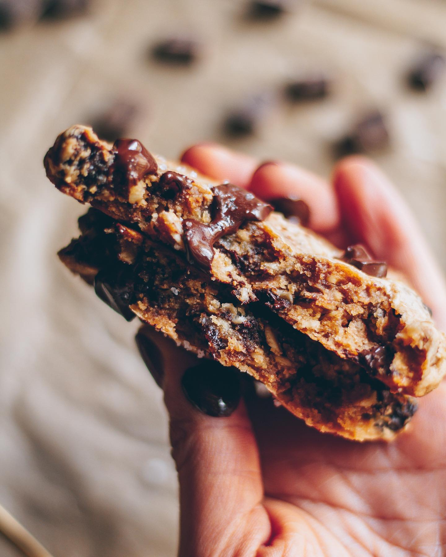 Irresistible Single-Serving Oatmeal Raisin Chocolate Chip Cookie