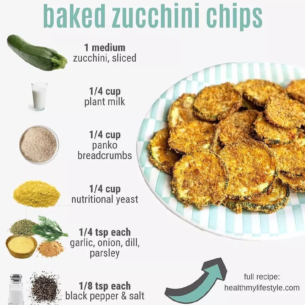 Crispy Baked Zucchini Chips