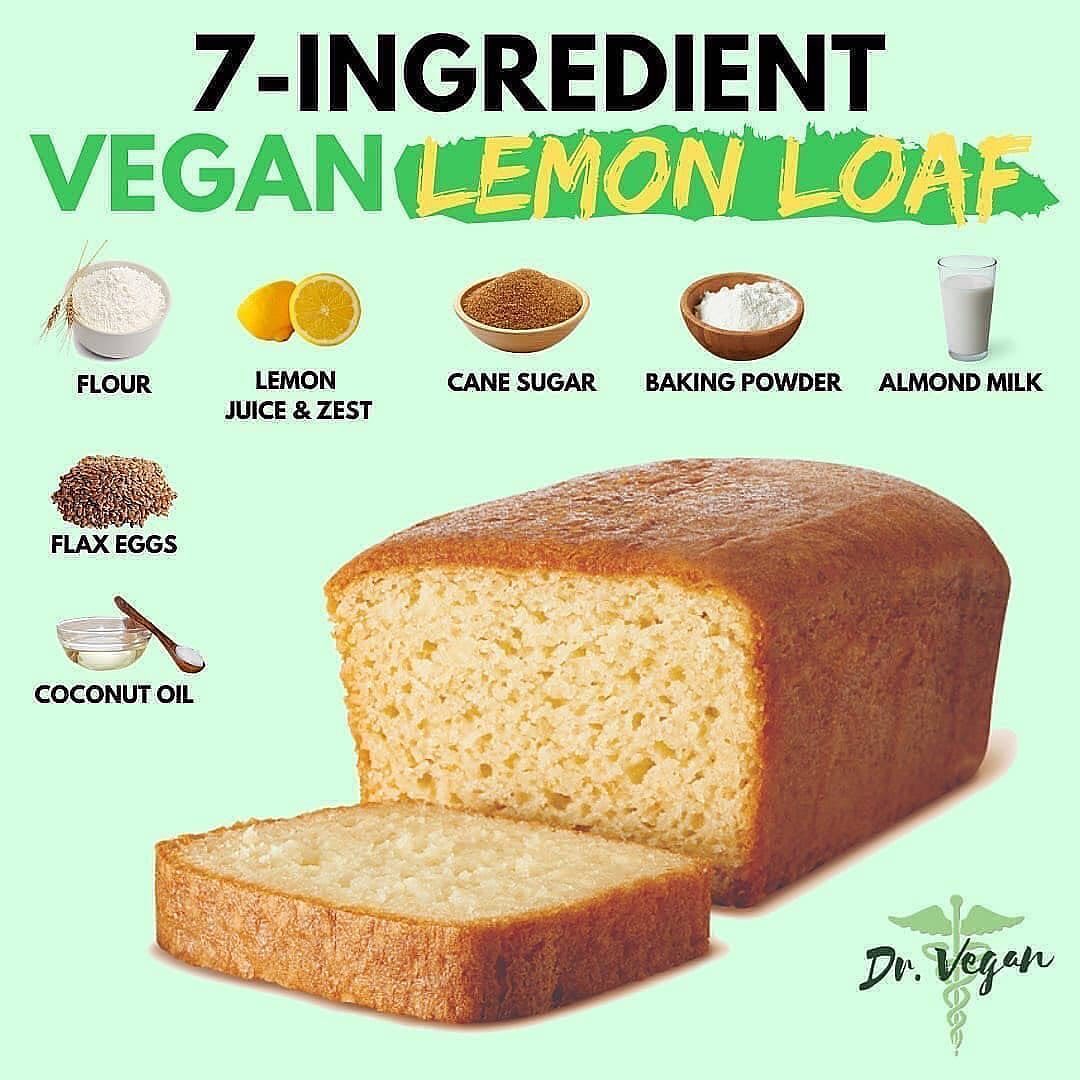 Vegan Lemon Loaf with Glaze
