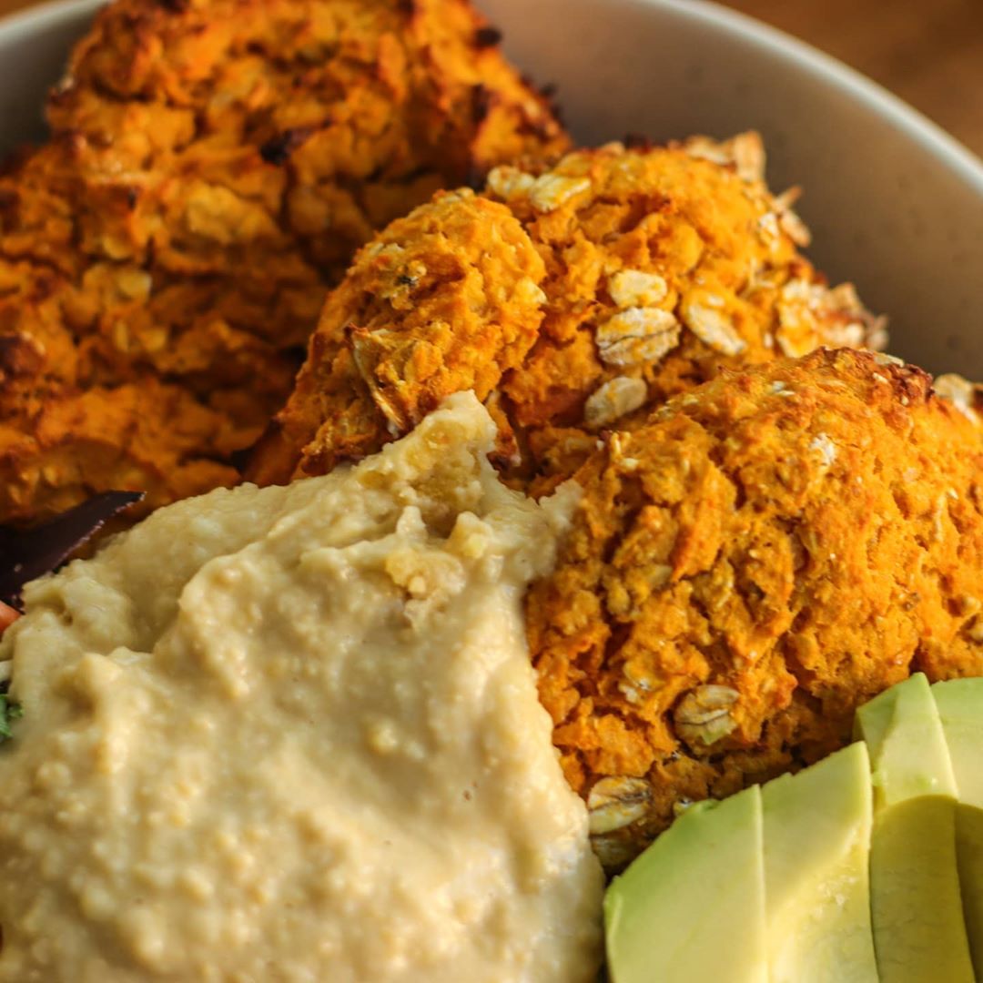 Sweet Potato-White Bean Patties