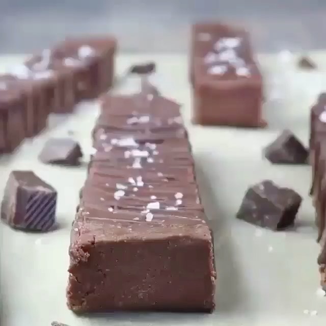 Vegan Nutella Fudge Bars