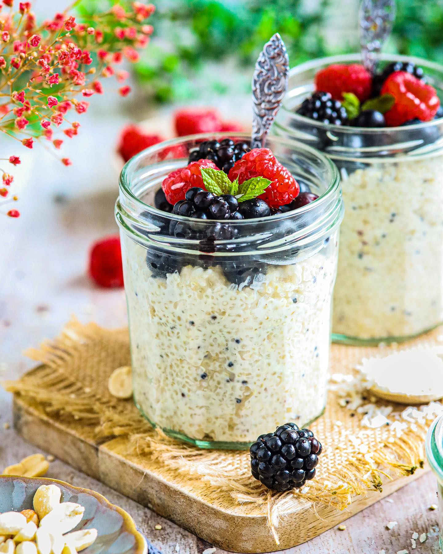 Easy Vegan Quinoa Coconut Pudding