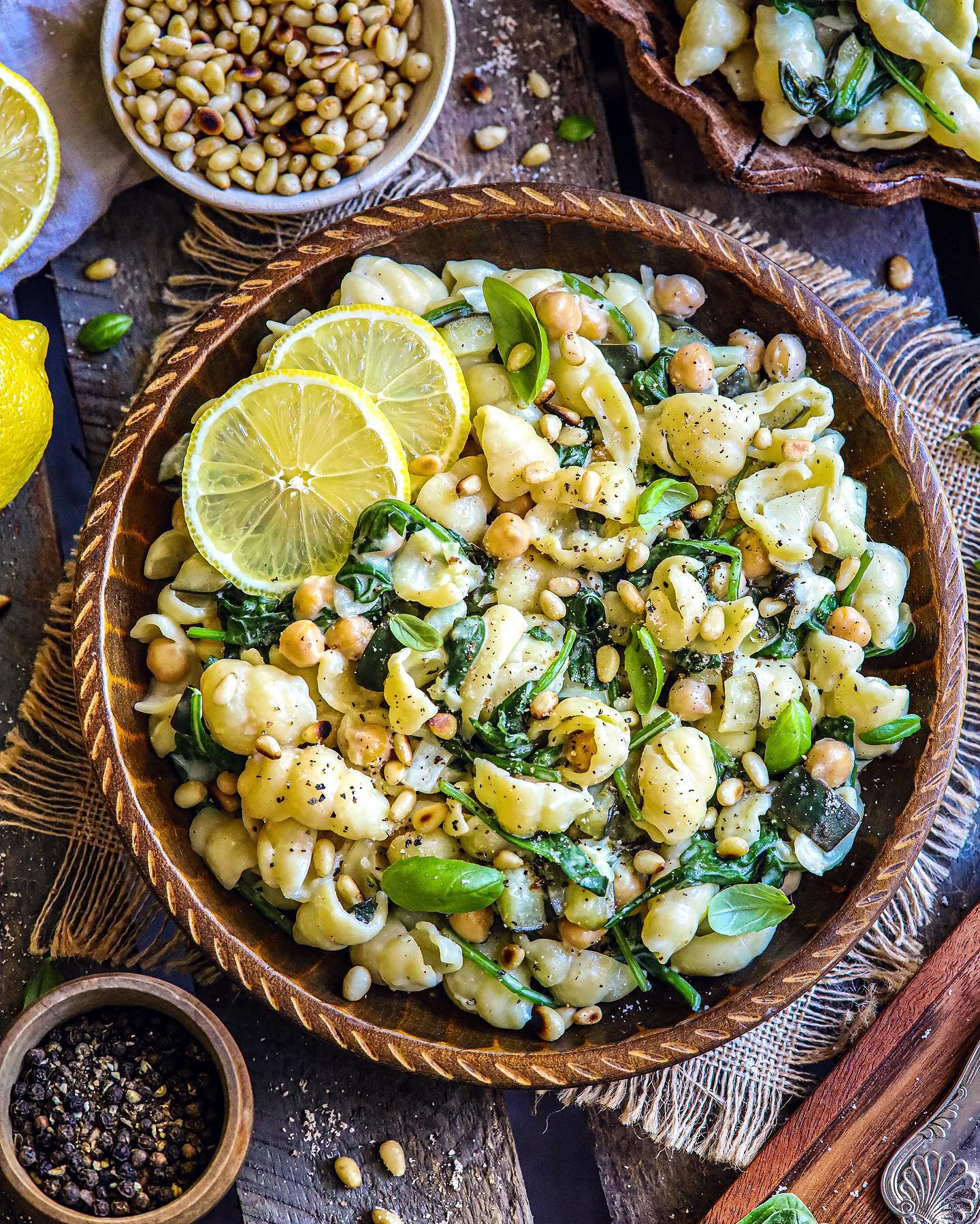 Vegan Zucchini Lemon Pasta