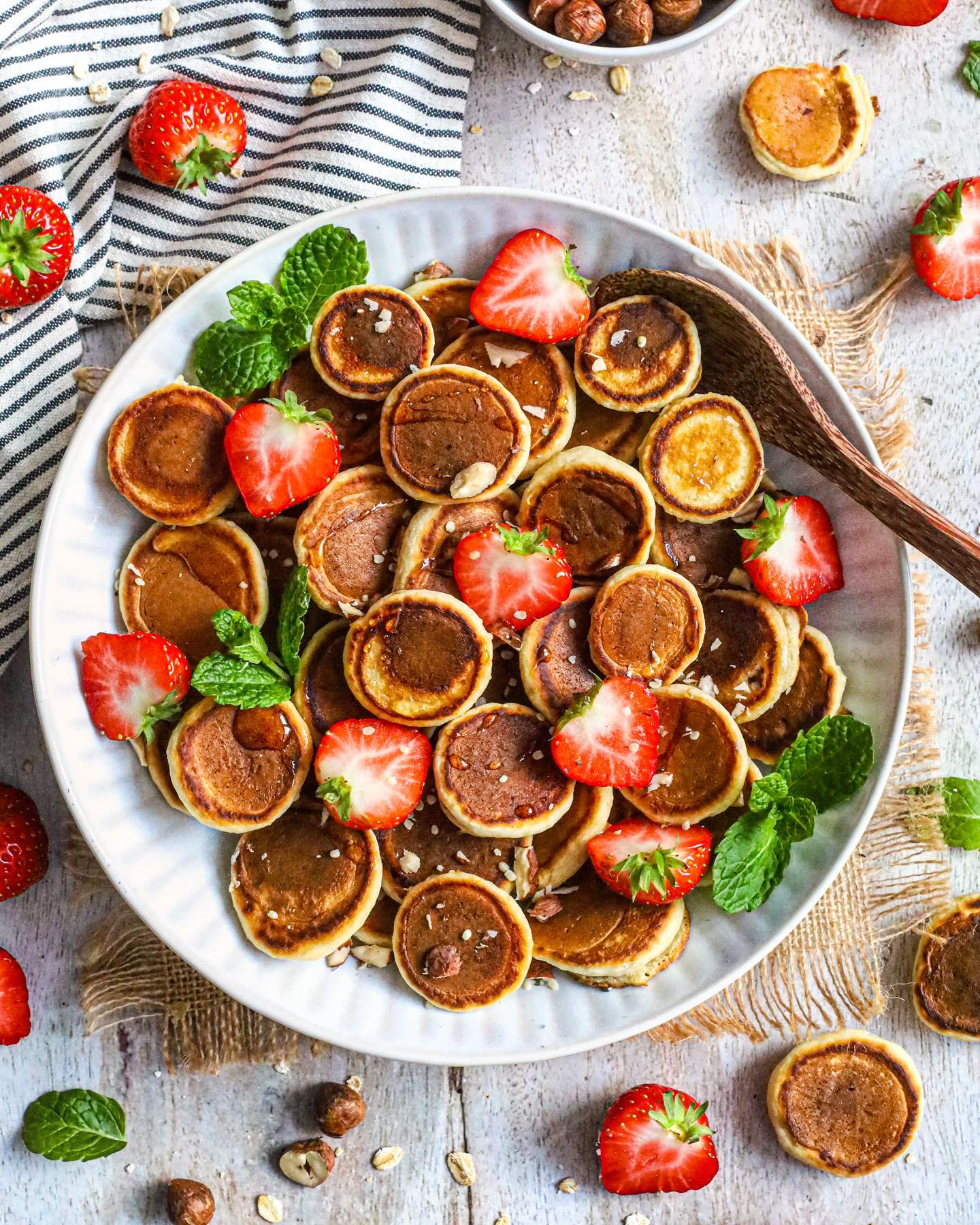 Vegan Gluten-Free Mini Pancakes