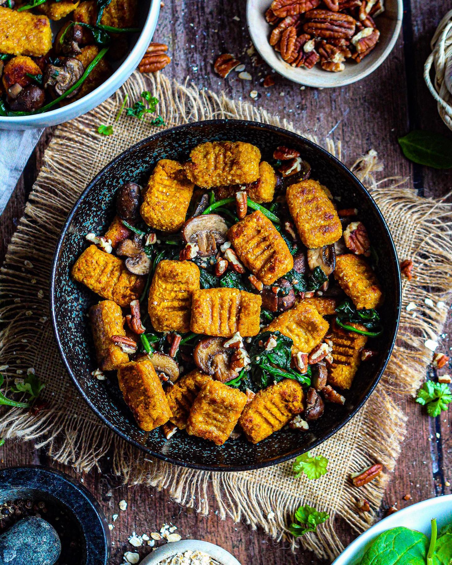 2-Ingredient Vegan Pumpkin Gnocchi