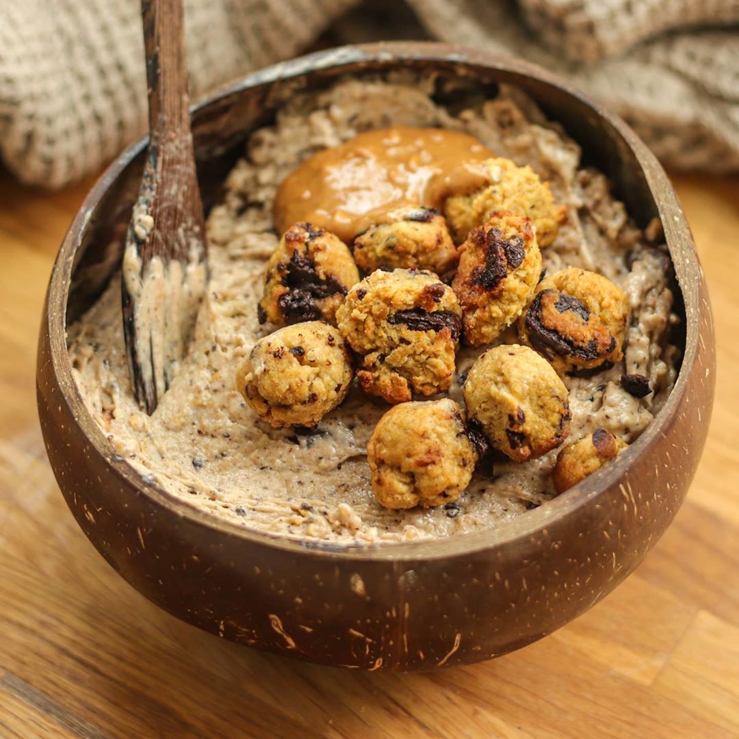 Snickers/cookie Dough Nicecream