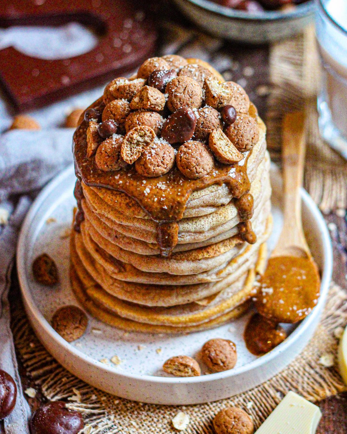 Vegan Gluten-Free Kruidnoten Pancakes