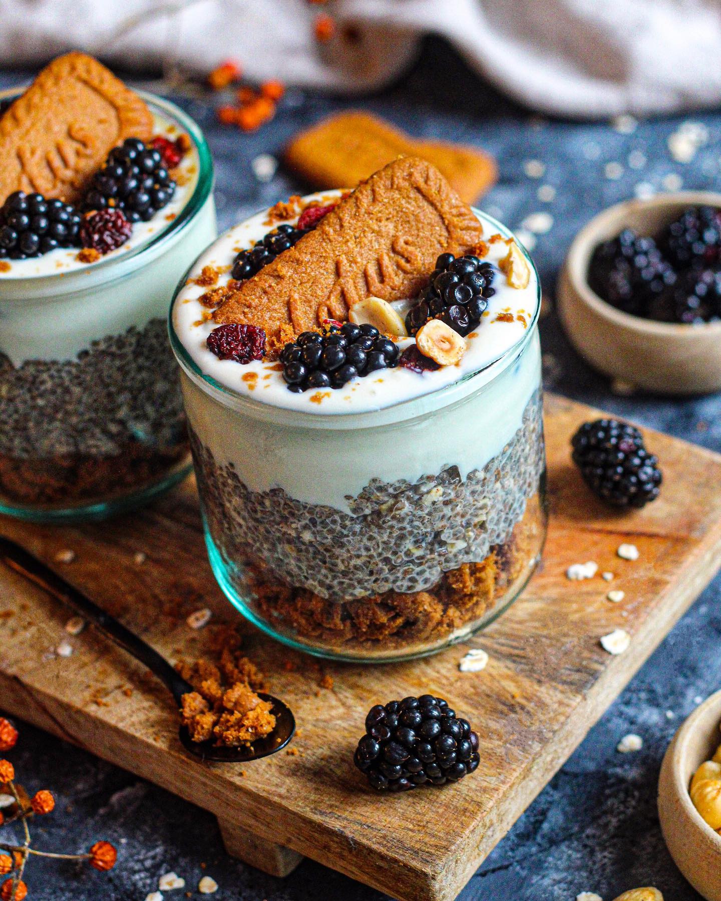 Vegan Gingerbread Chia Pudding