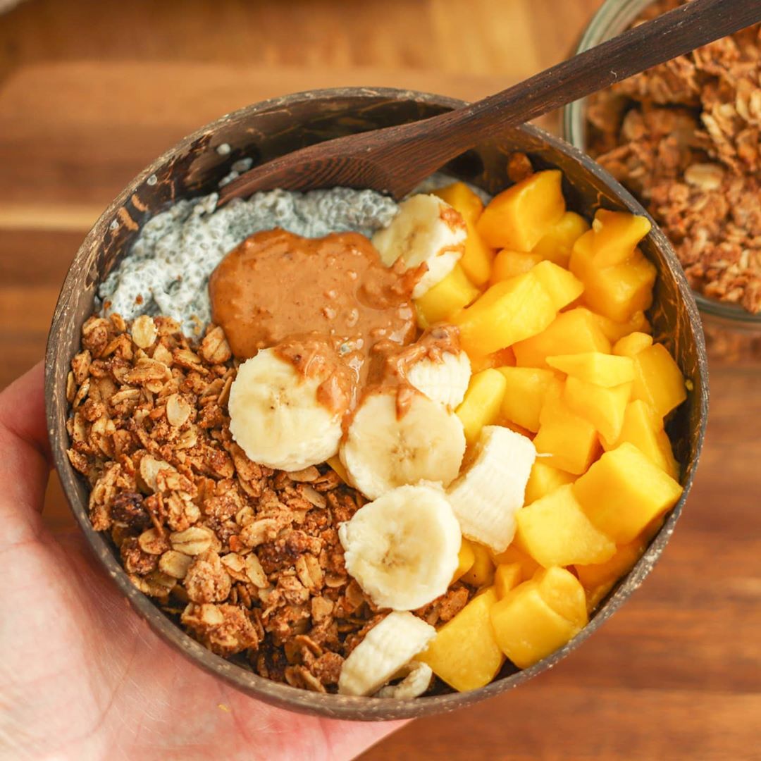 Peanut Butter Banana Bread Granola