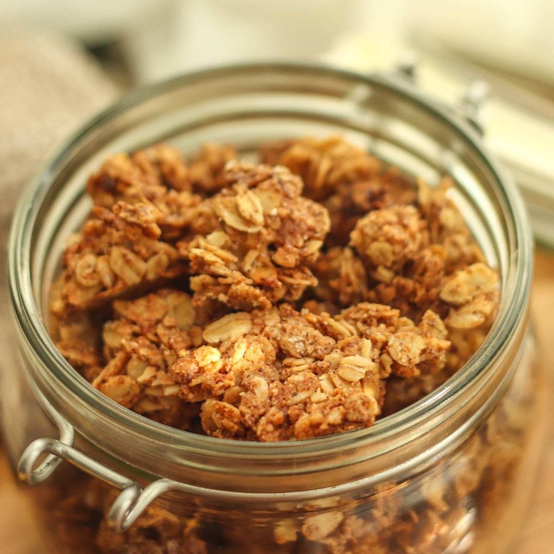 Peanut Butter Banana Bread Granola
