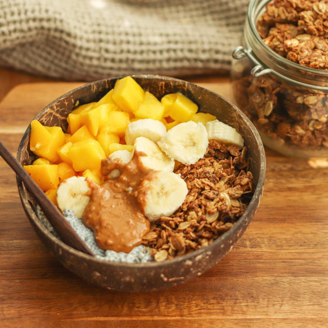 Peanut Butter Banana Bread Granola