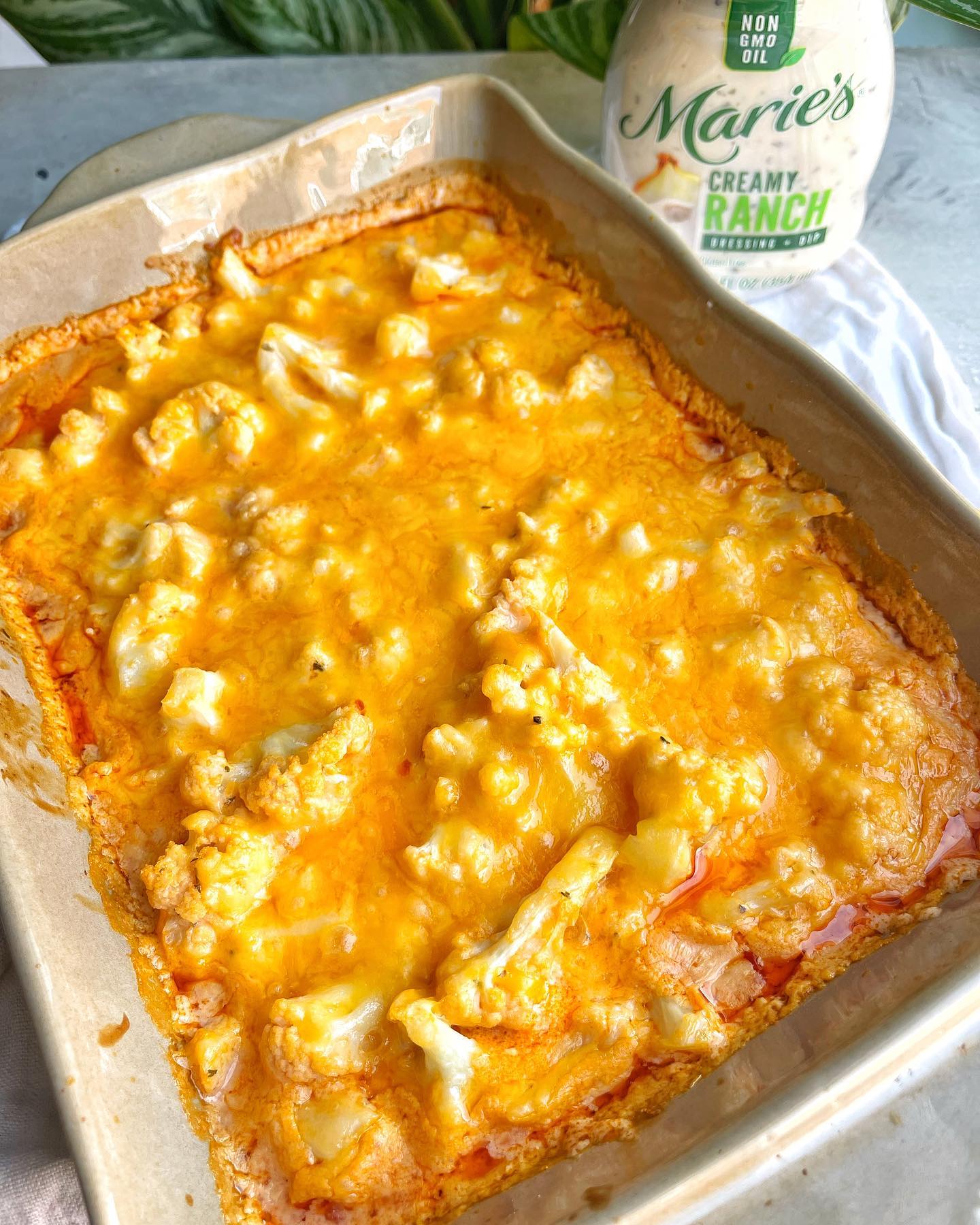 Creamy Buffalo Cauliflower Dip