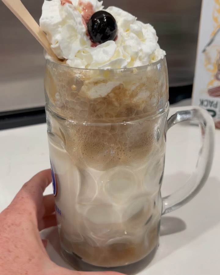 Grown-Up Root Beer Float with Ice Cream Bar