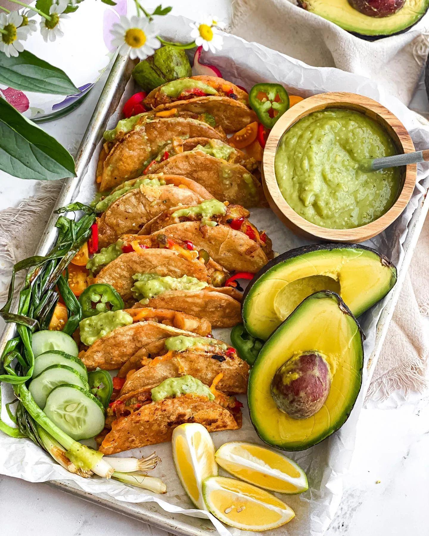 Crispy Cauliflower Potato Tacos