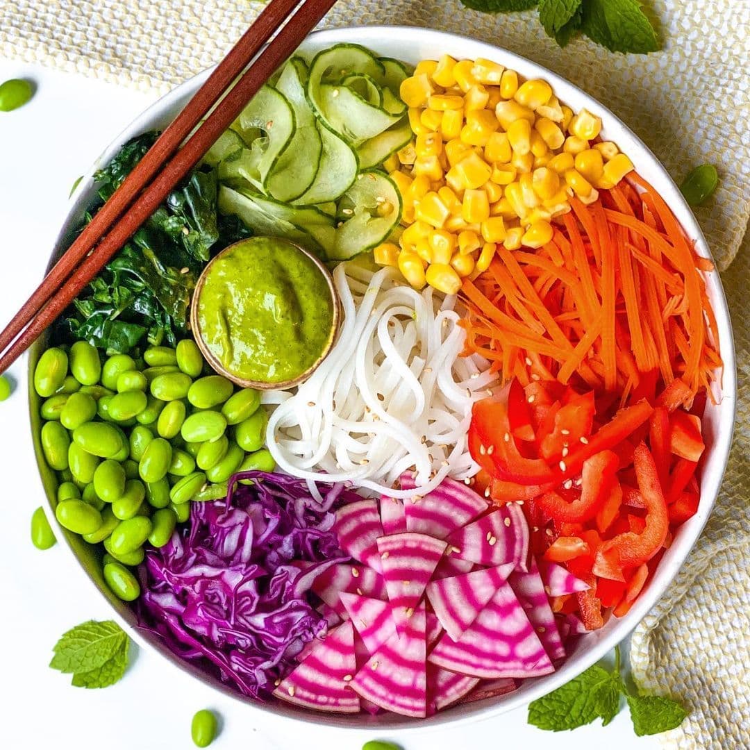 Rainbow Nourish Noodle Bowl