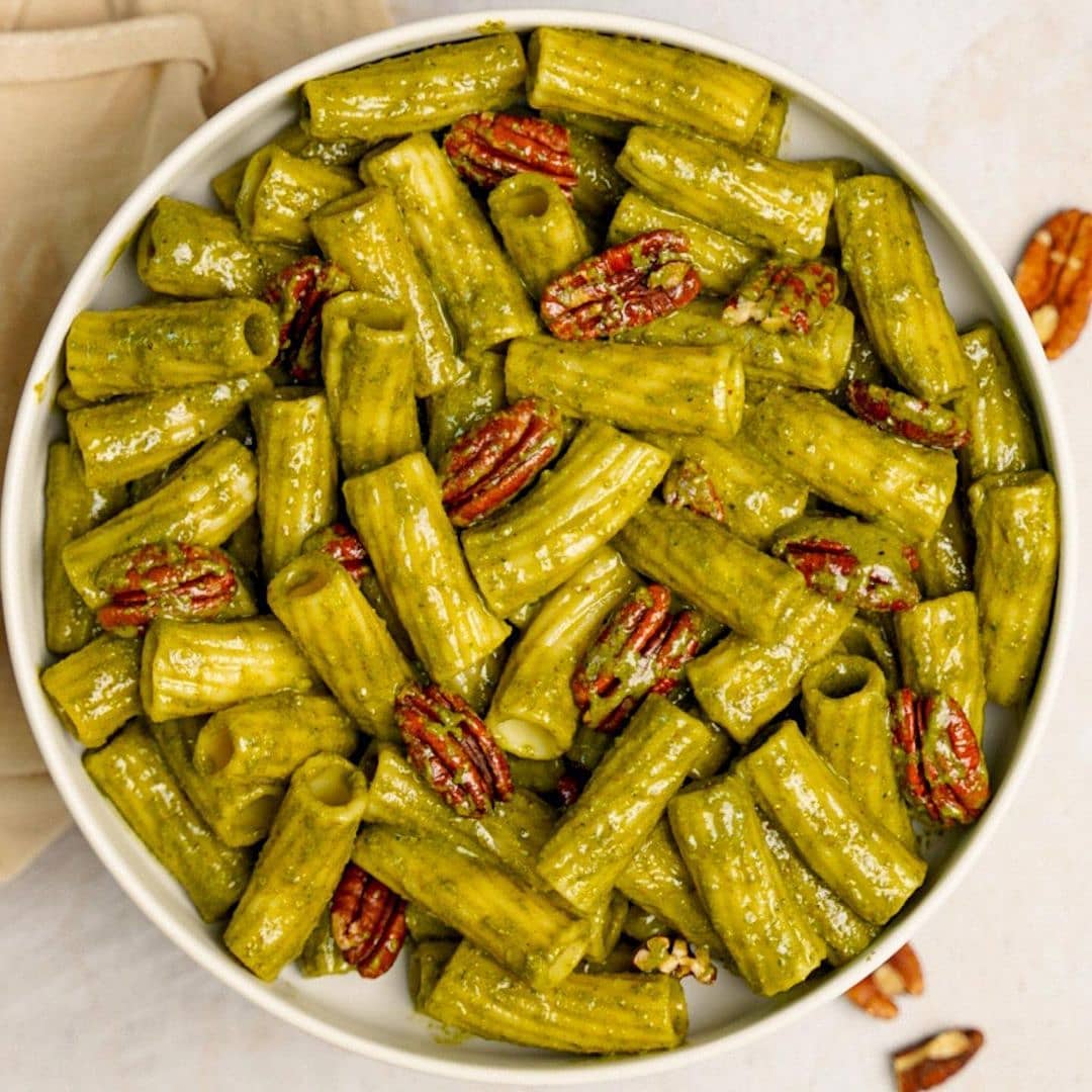 Vegan Pecan Pesto Pasta