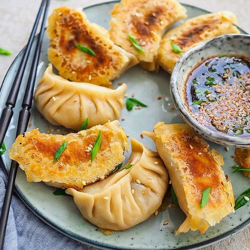 Crispy Vegan Hanetsuki Gyoza