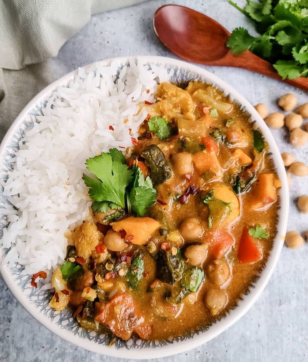 Easy Vegan Coconut Masala Curry
