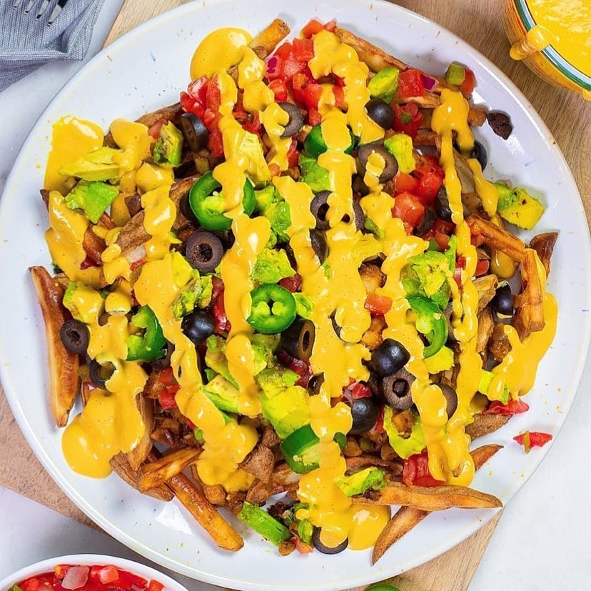 Vegan Loaded Nacho Fries