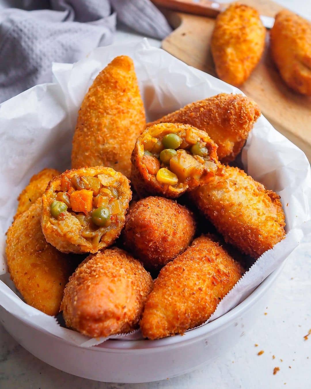 Japanese Curry Buns with Filling