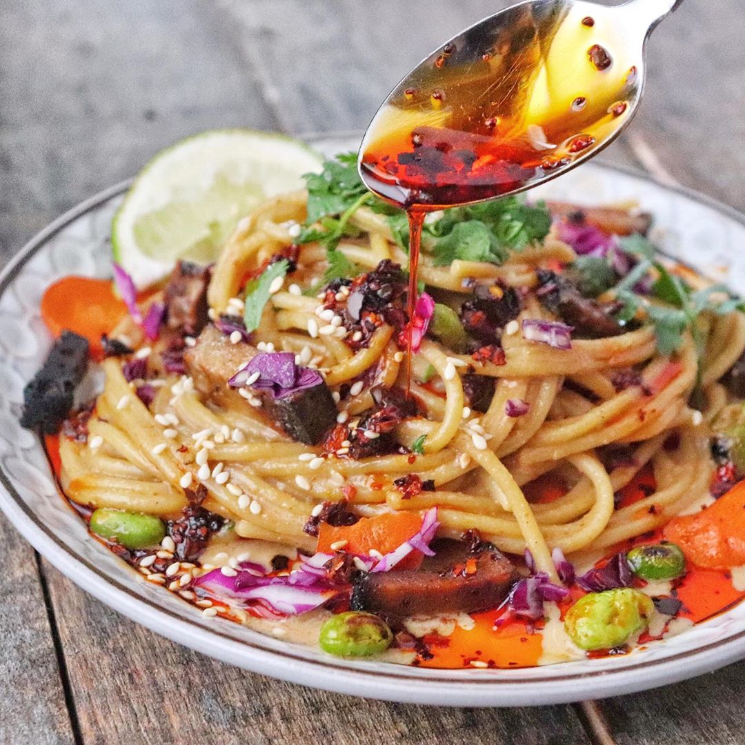 Easy Peanut Butter Noodles
