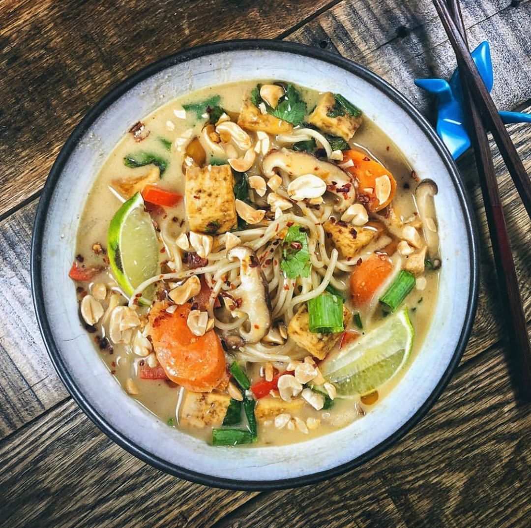 Thai Peanut Ramen Bowl