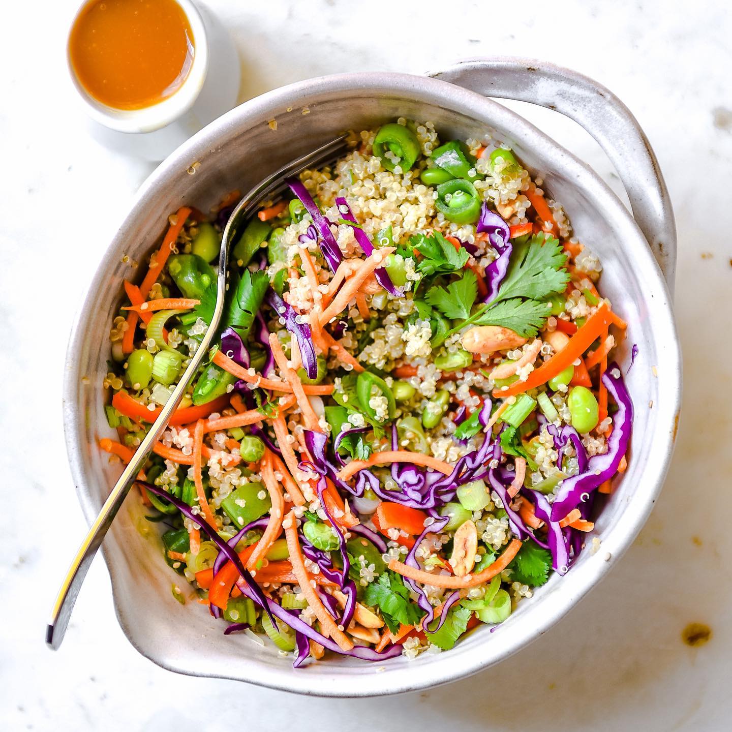 Healthy Sesame Ginger Quinoa Salad