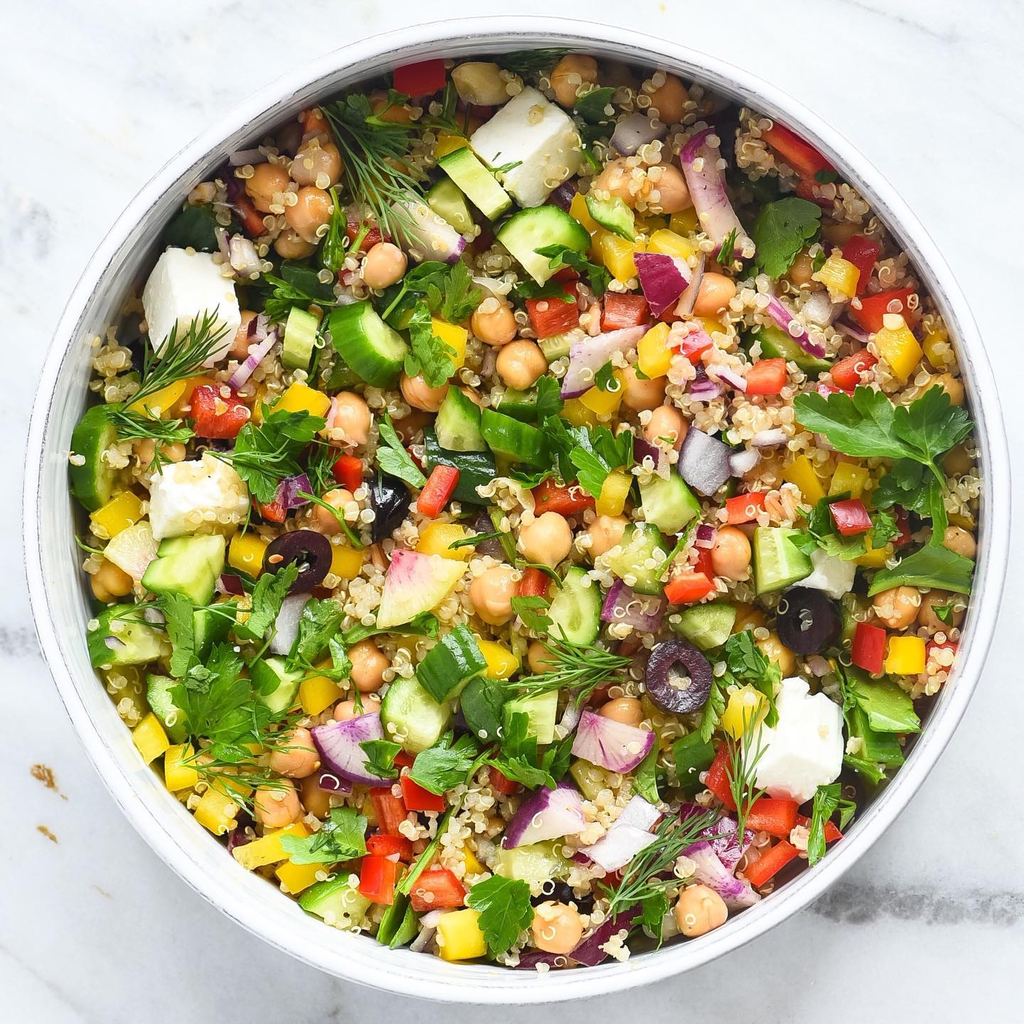 Crunchy Mediterranean Confetti Salad