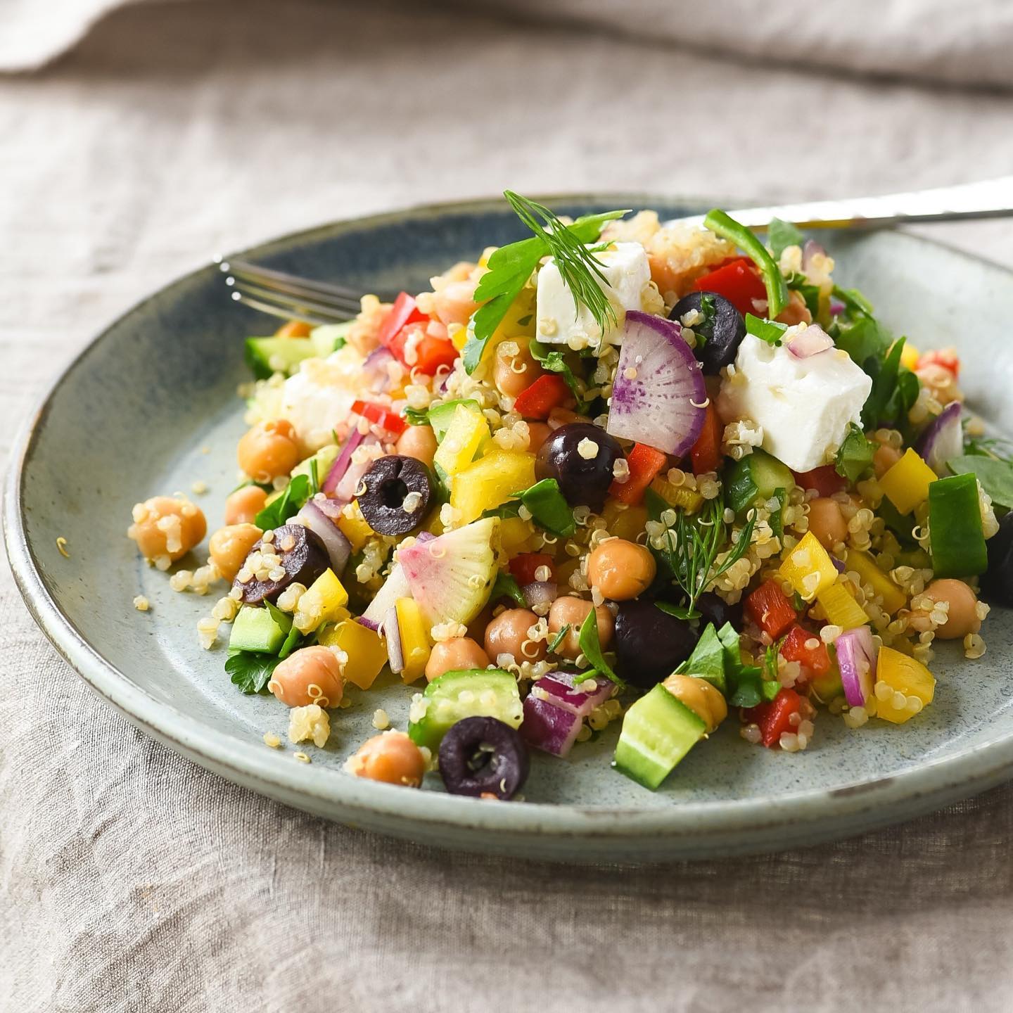 Crunchy Mediterranean Confetti Salad