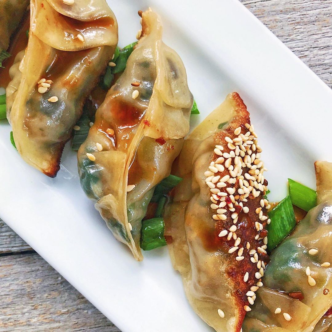 Vegan Tofu and Vegetable Potstickers