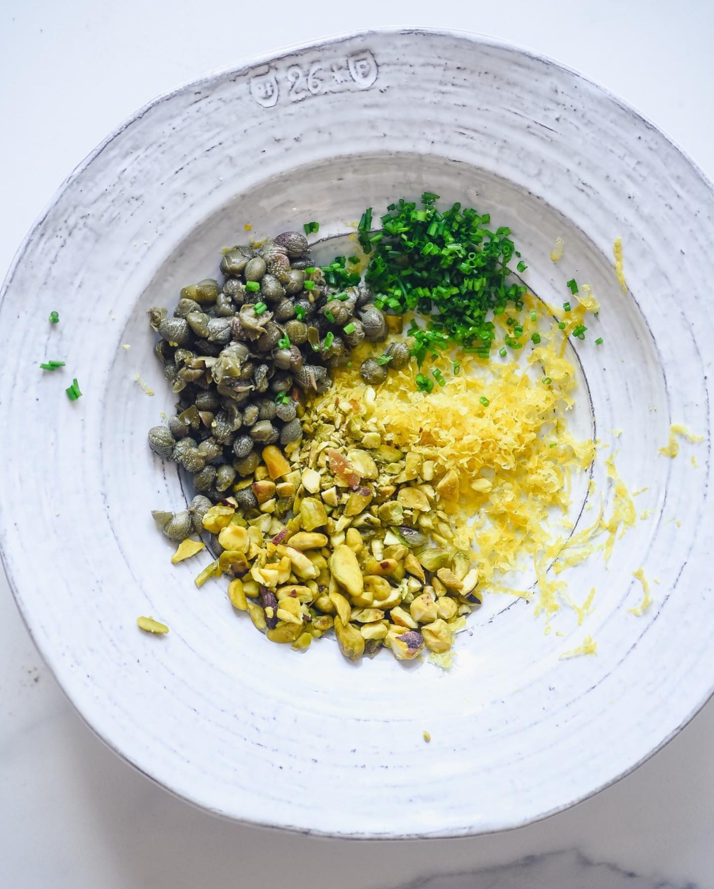 Broccoli Bolognese Spaghetti with Olive Gremolata