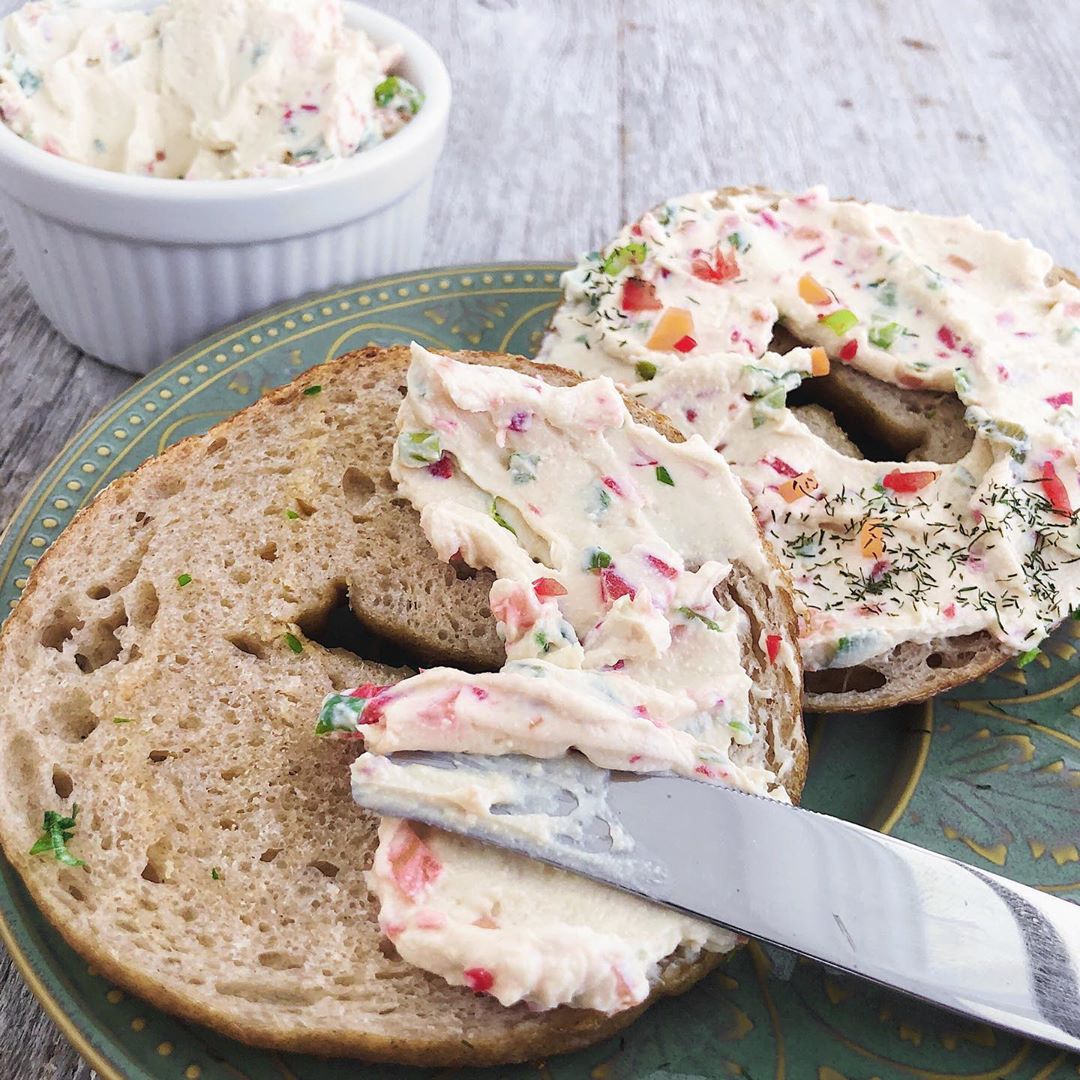 Garden Vegetable Tofu Cream Cheese