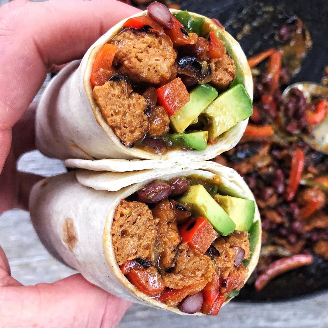 Burrito with Seitan