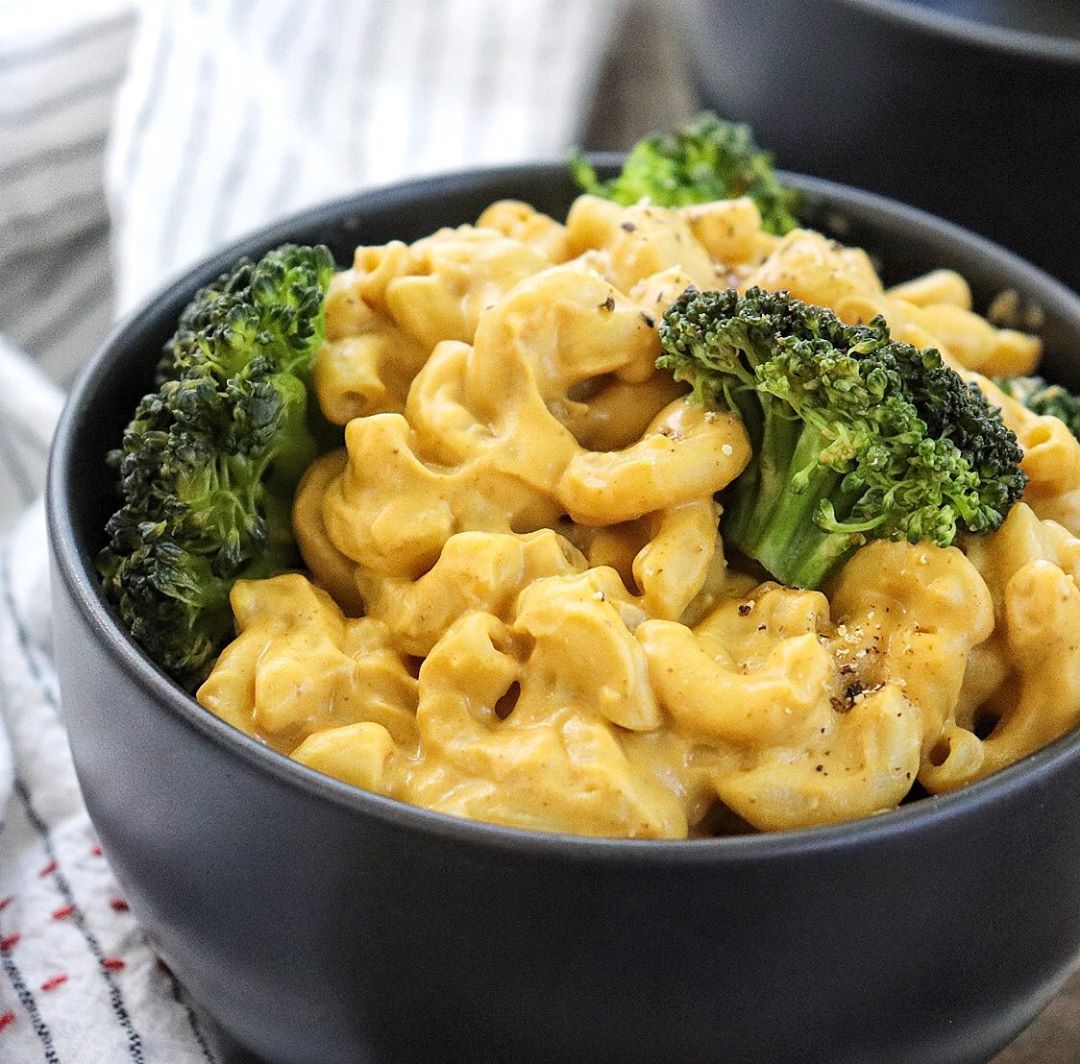 Sweet Potato Cashew Vegan Mac and Cheese