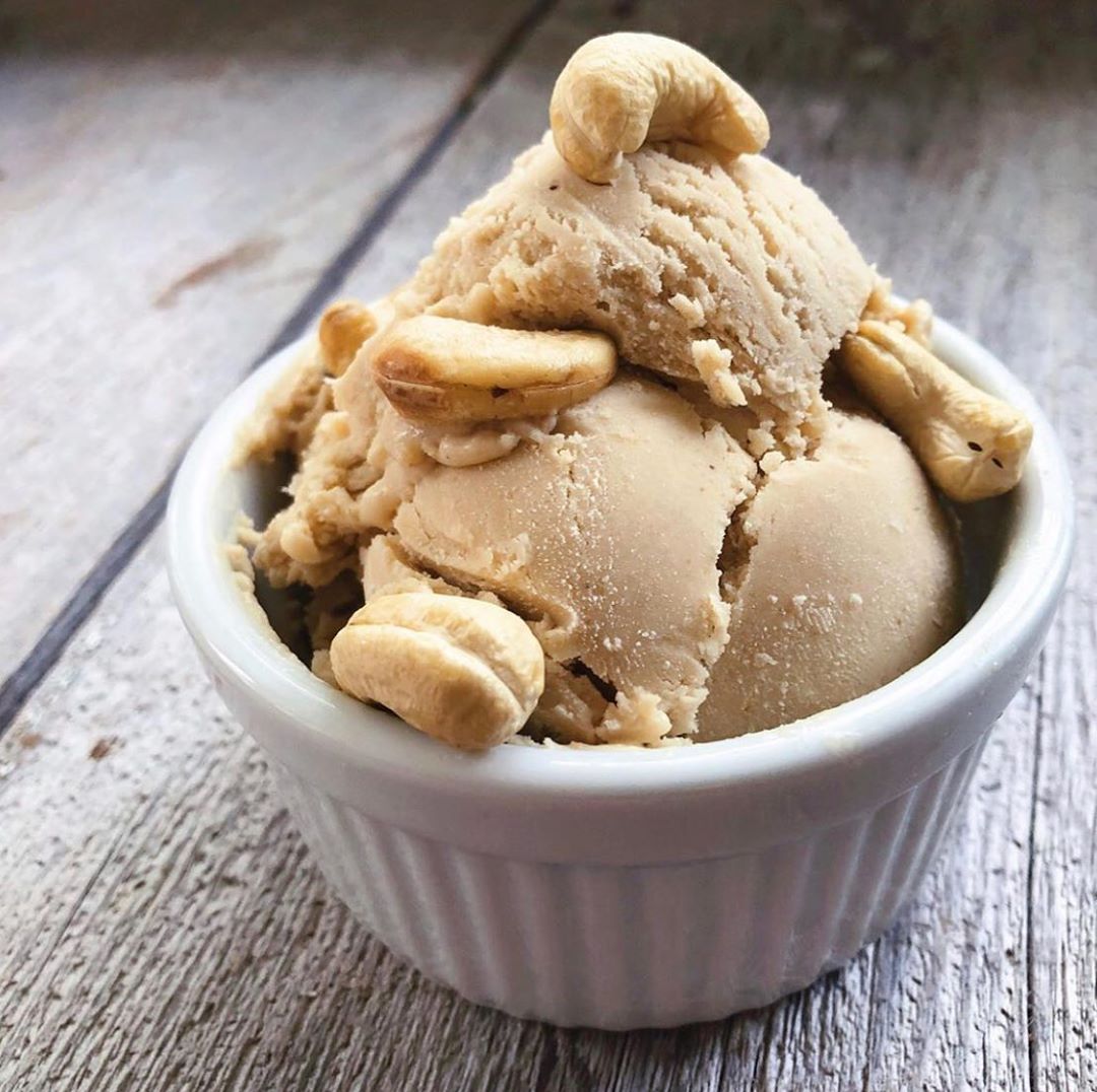 Silky Vegan Cashew Ice Cream No Maker
