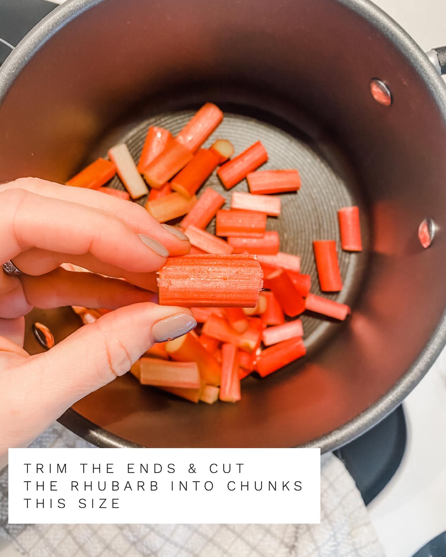 Simple Three-Ingredient Rhubarb Jam