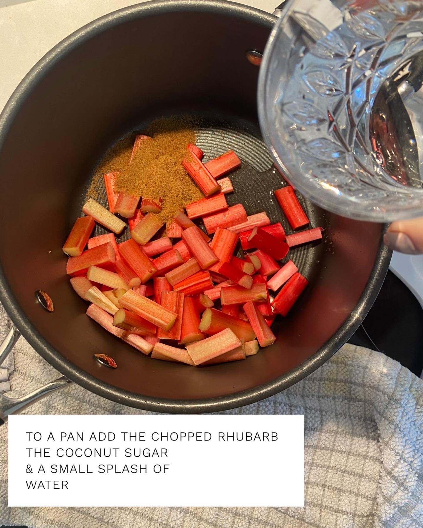 Simple Three-Ingredient Rhubarb Jam