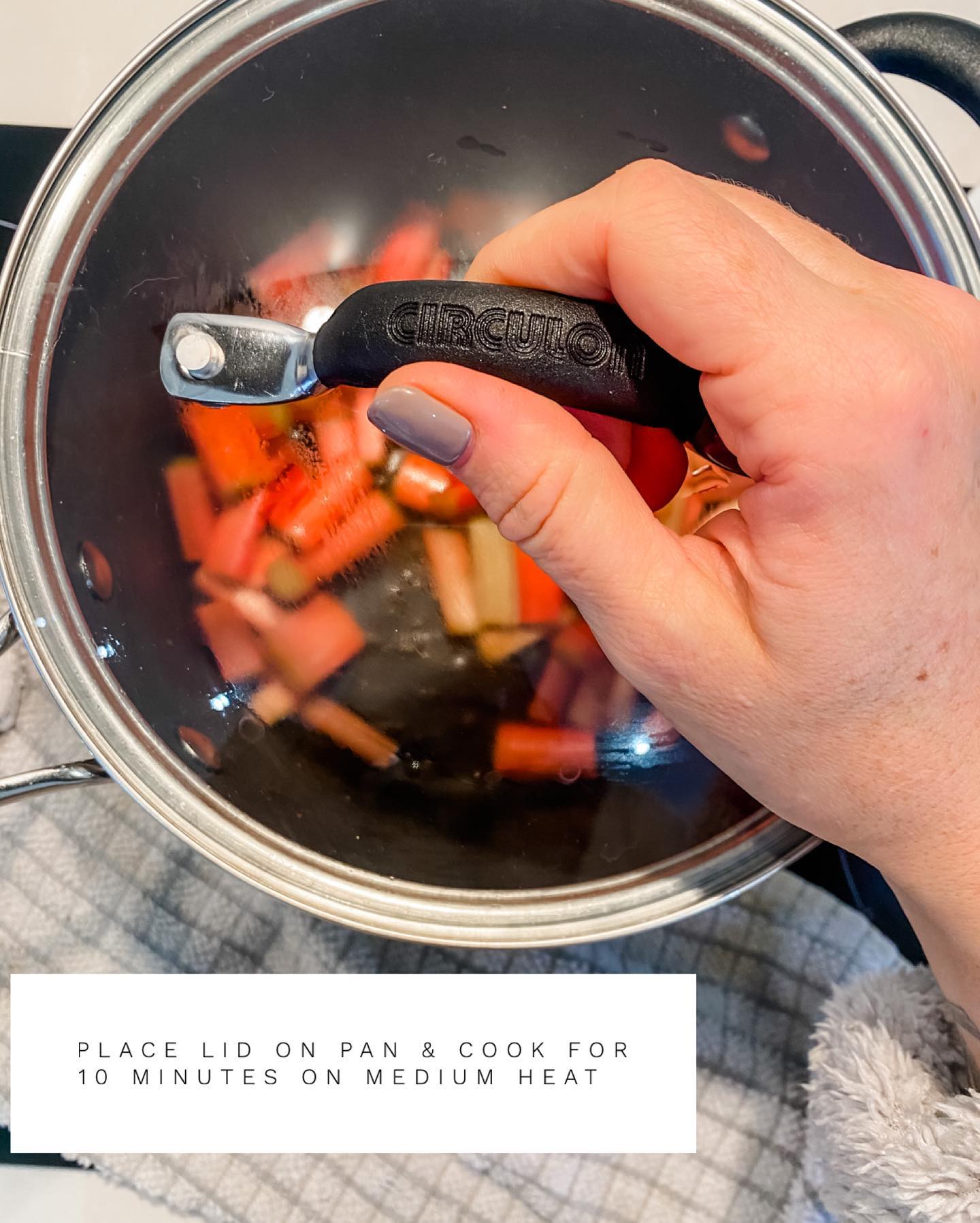 Simple Three-Ingredient Rhubarb Jam
