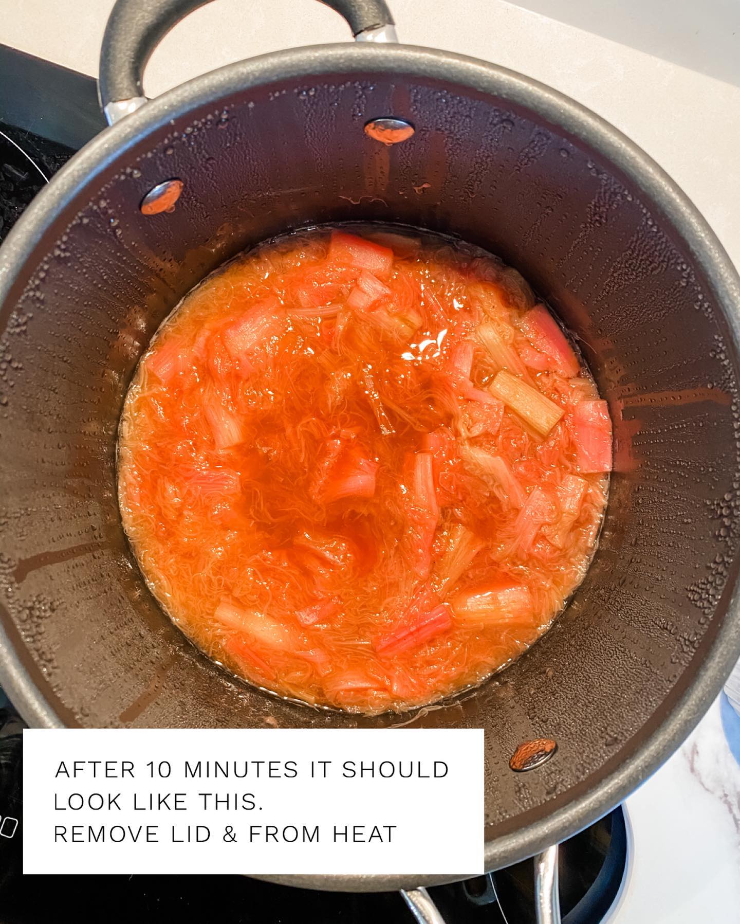 Simple Three-Ingredient Rhubarb Jam