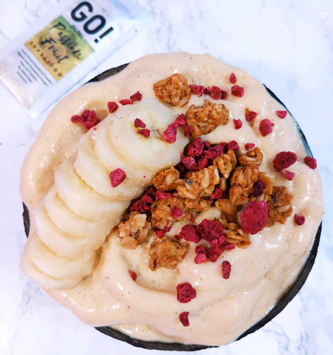Passion Fruit Mango Smoothie Bowl
