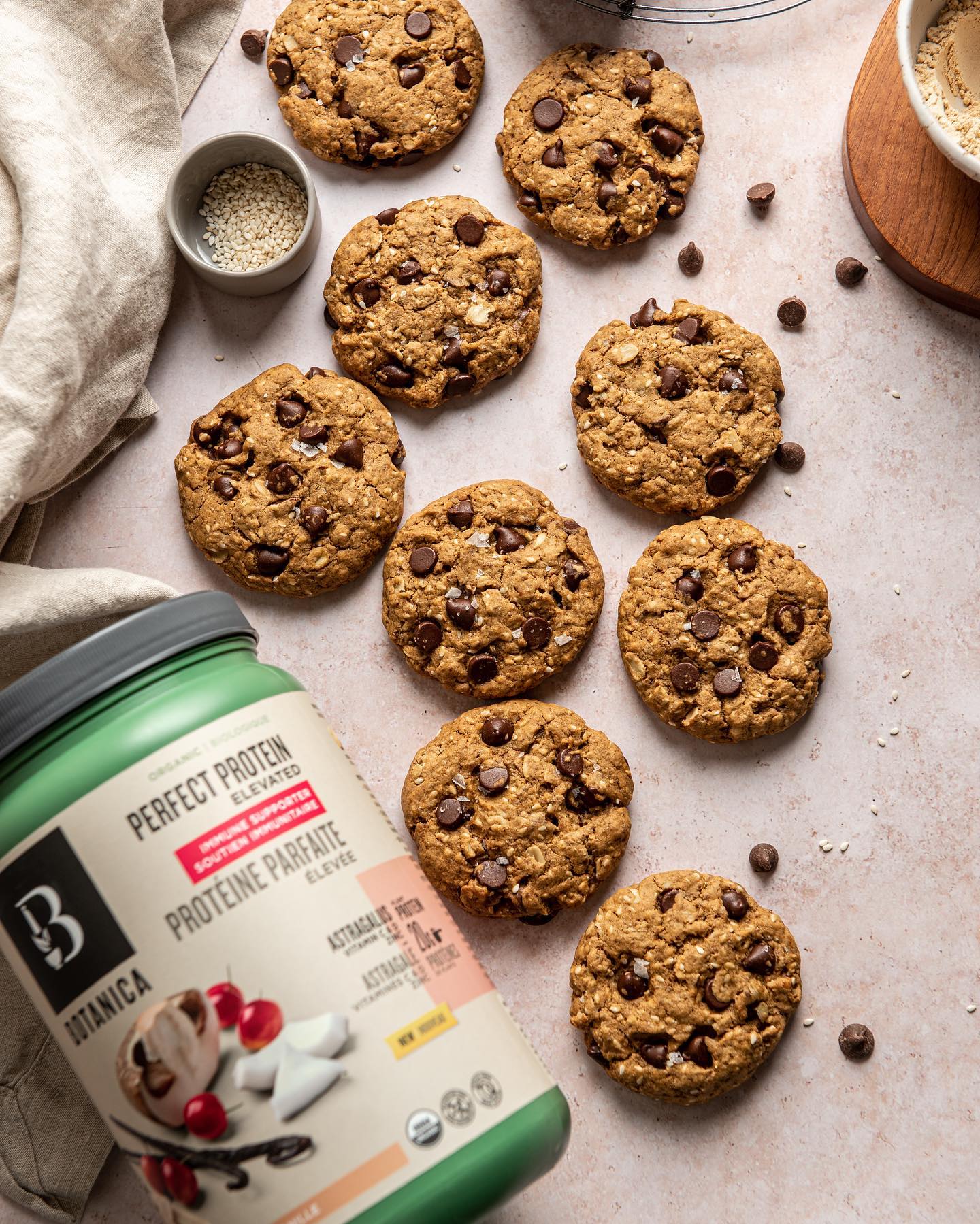 Salted Caramel Oatmeal Cookies