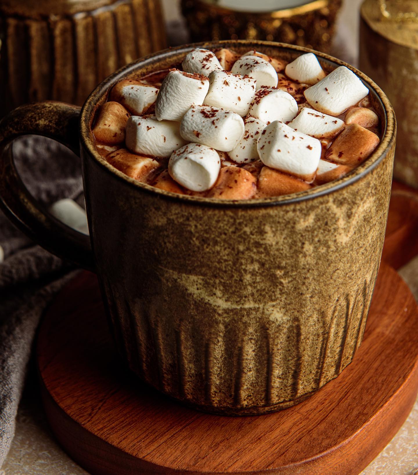 Superfood Reishi Hot Cocoa with Marshmallows