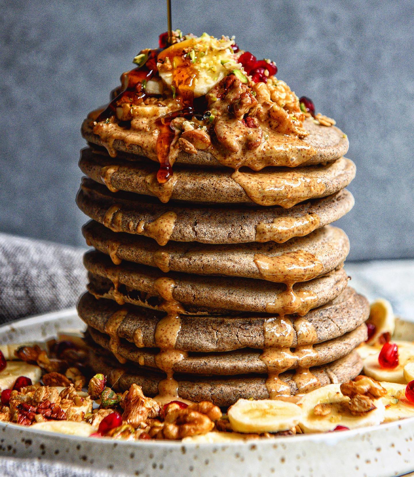 Nutrient-Dense Buckwheat Sorghum Pancakes