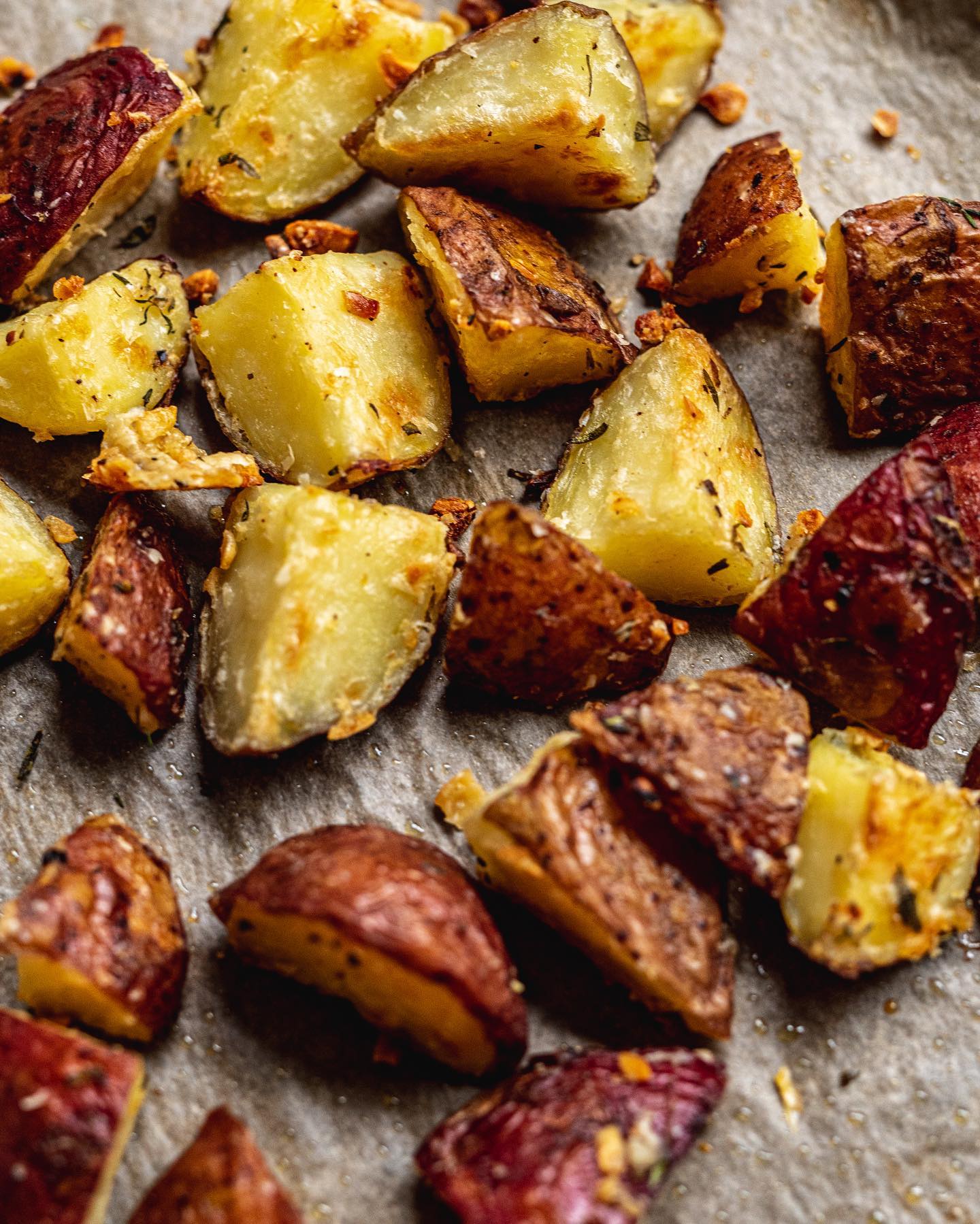 Crispy Rosemary Roasted Potatoes