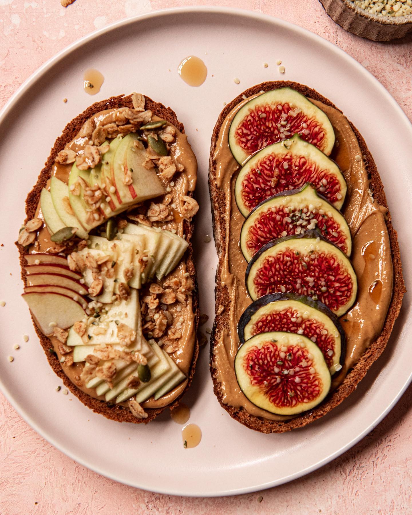 Peanut Butter Fruit Toast