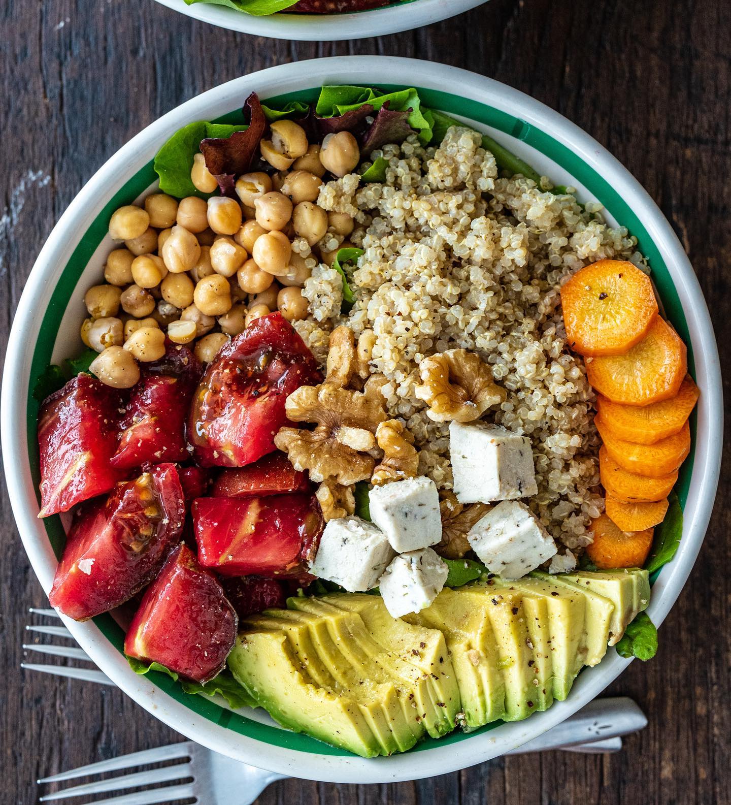 Fresh Garden Salad Bowl