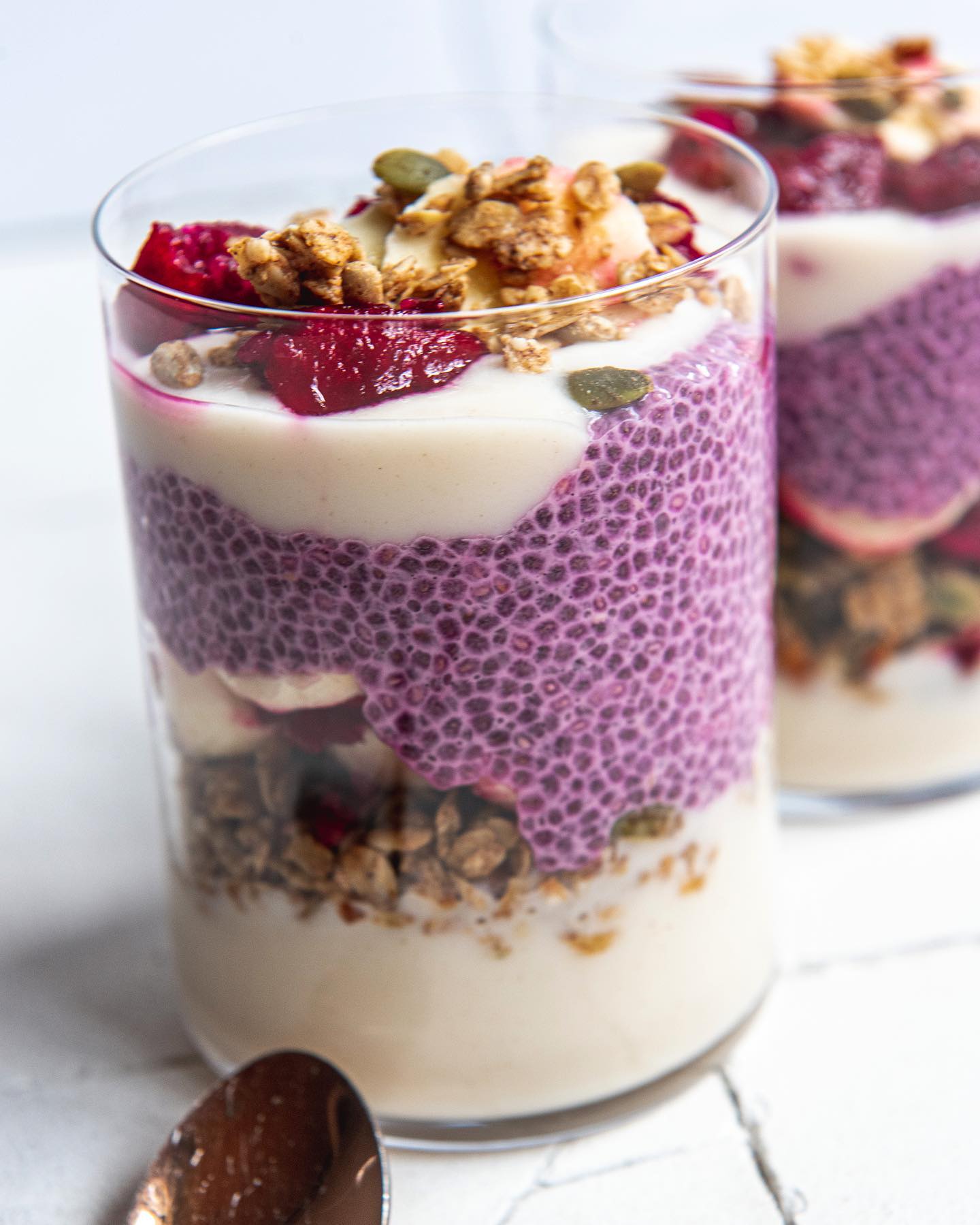 Prickly Pear Chia Pudding