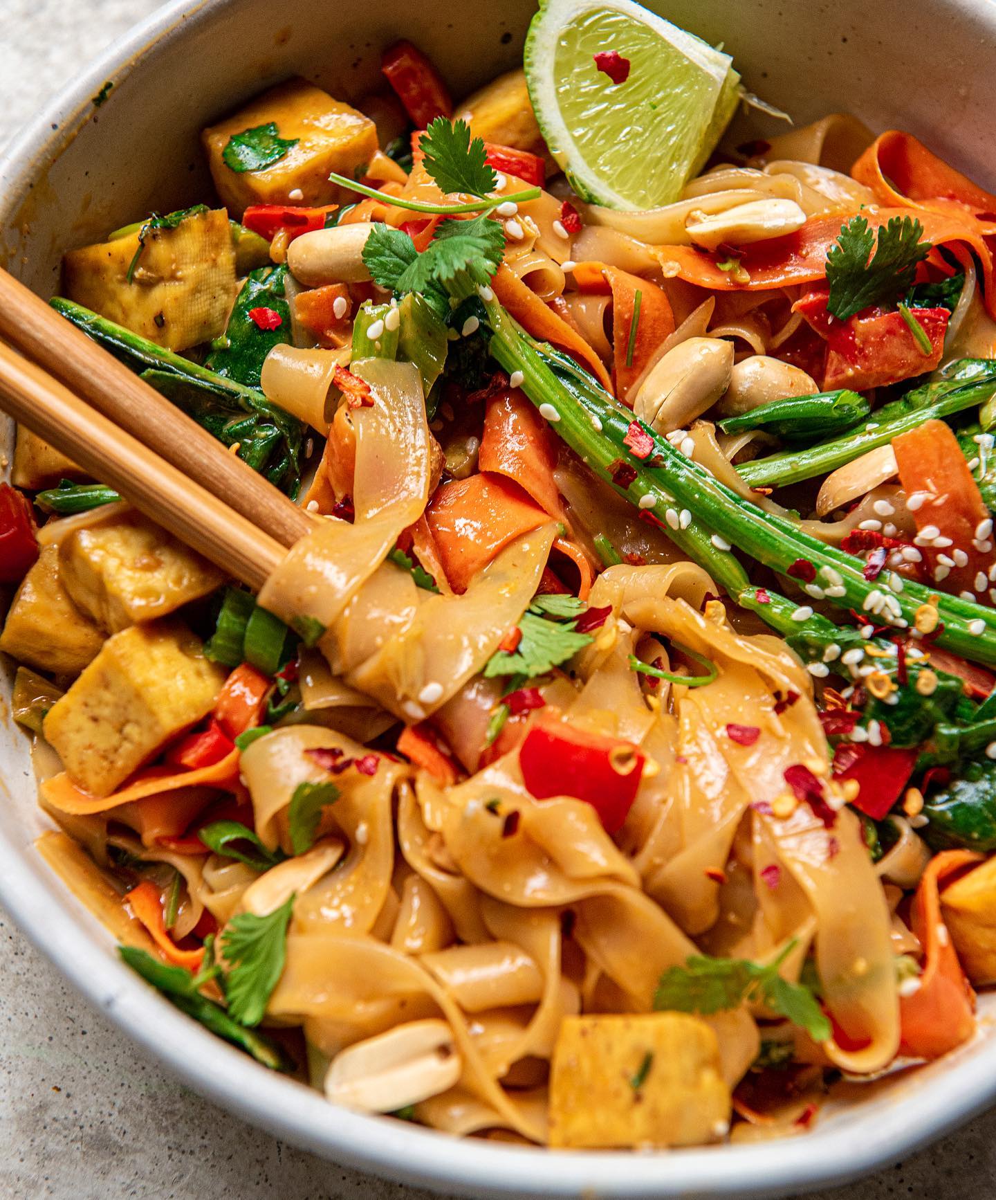 Spicy Peanut Butter Noodles
