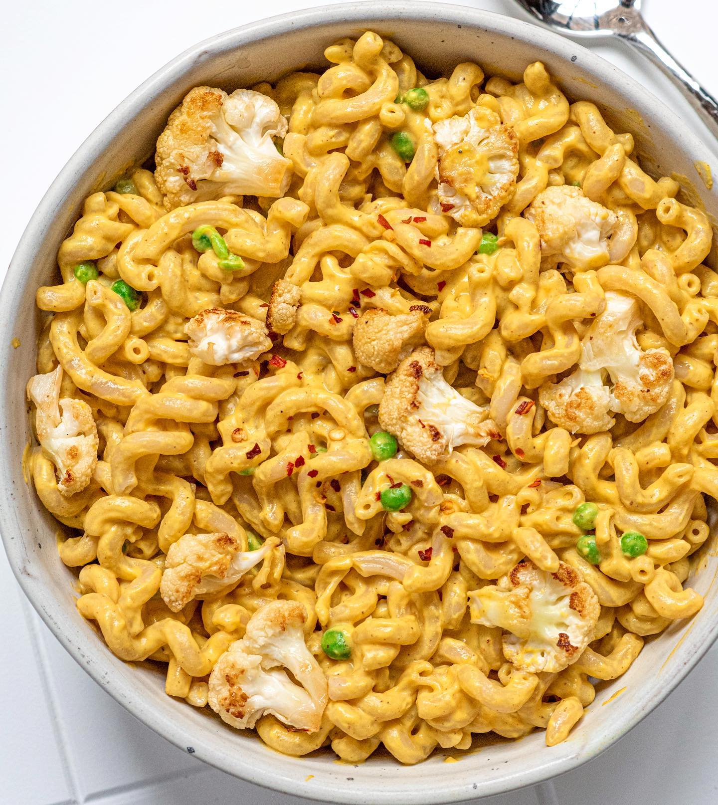 Vegan Cauliflower Mac and Cheese